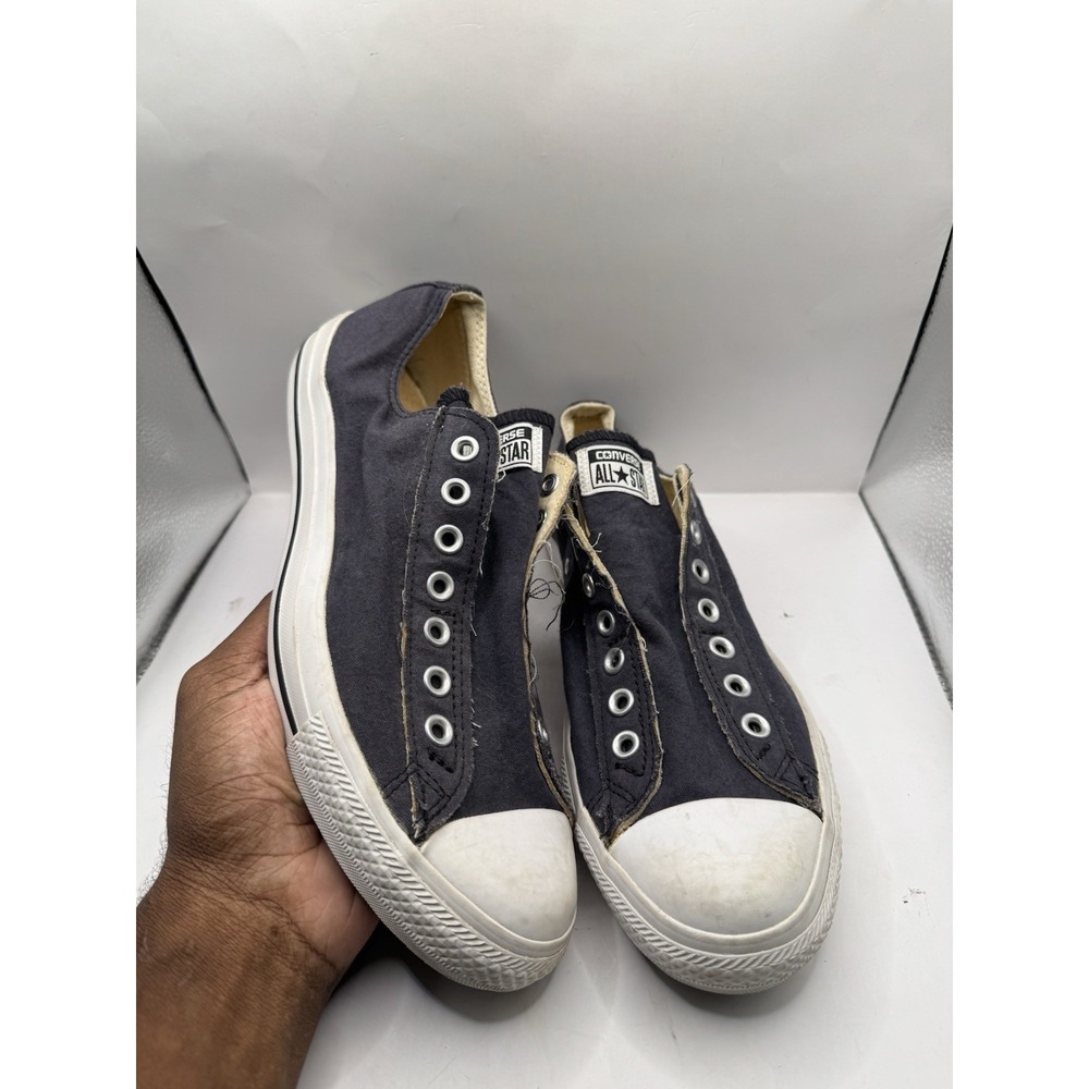 Converse Chuck Taylor All Star Slip On Black Low Top Sneaker 10 M 1T366